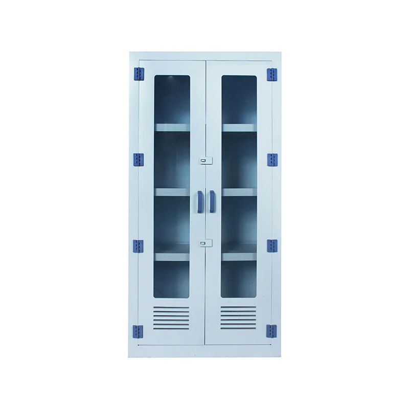 Kaheukseline söövitav kemikaalide hoiukapp